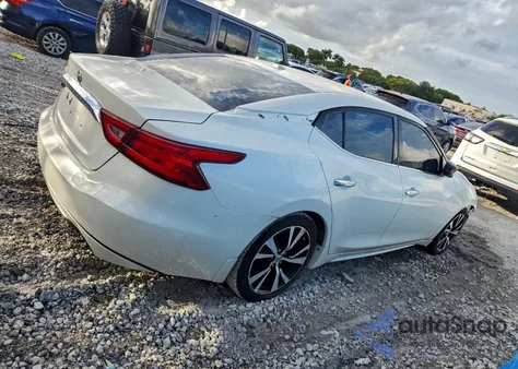 2017 Nissan Maxima 3.5S z USA, uszkodzony, nr VIN 1N4AA6AP7HC451751